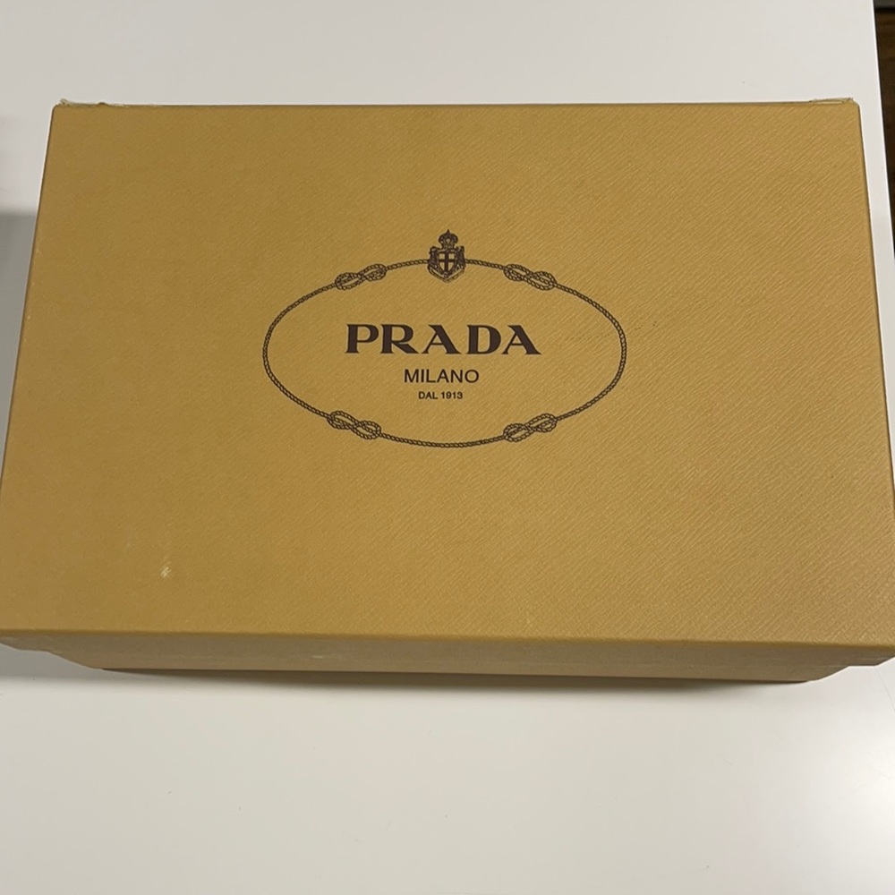 Prada empty shoe box